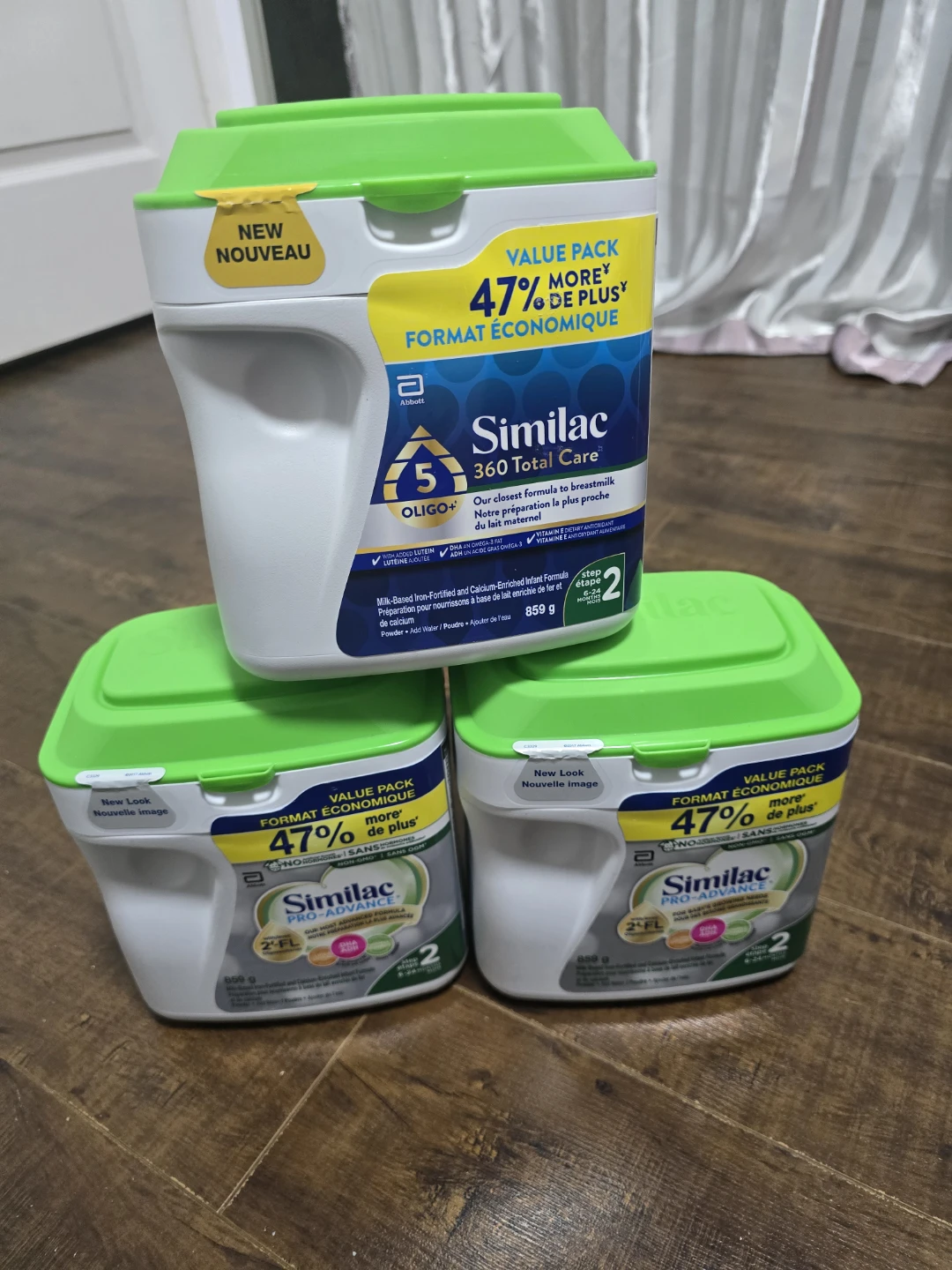Similac 360 Total Care & Pro-Advance Infant Formula