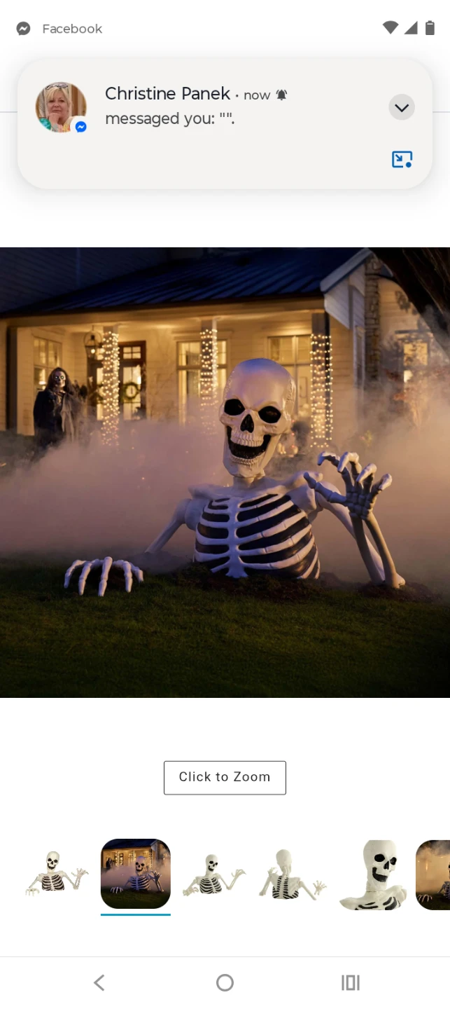 Pumpkin Hollow Ground Breaking Skeleton - photo 3