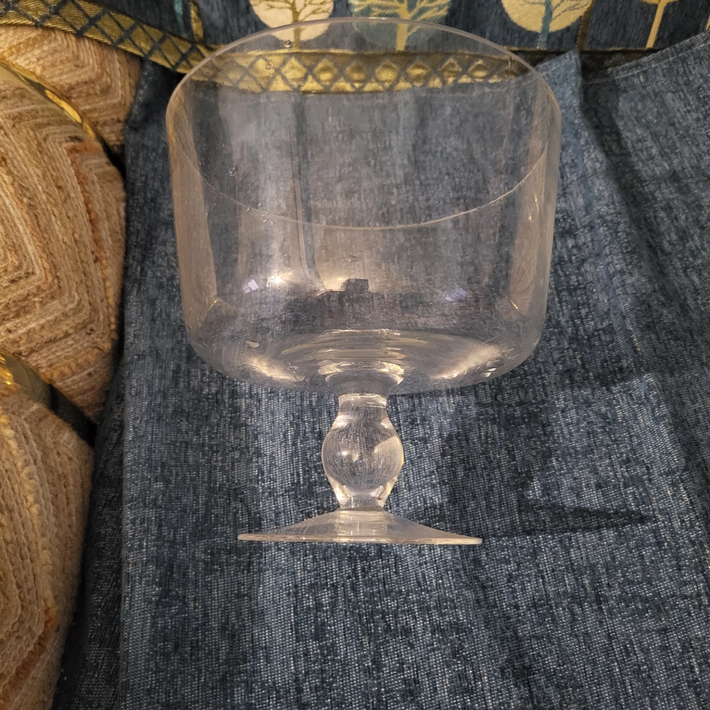 Clear Glass Trifle Bowl - photo 2