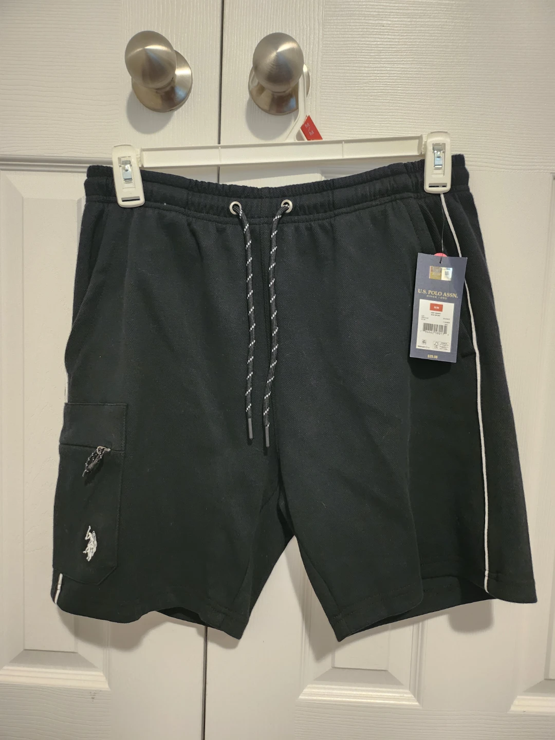 U.S. Polo Assn. Black Cargo Shorts