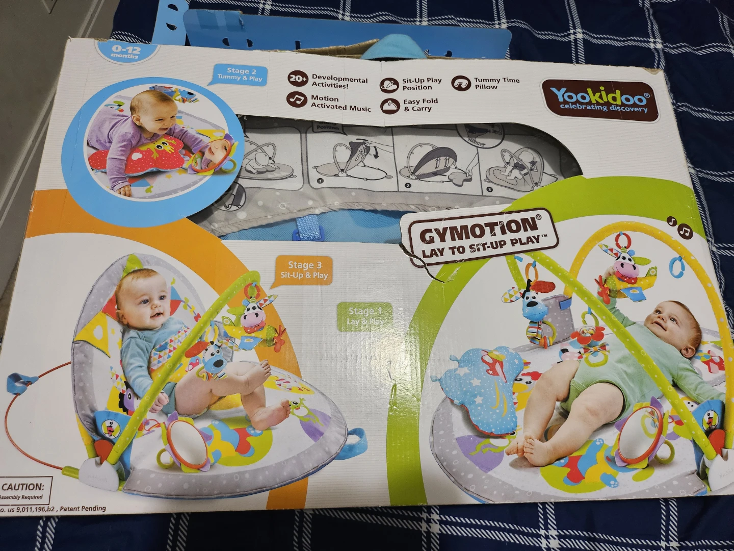 Yookidoo Gymotion Lay to Sit-up Play Activity Gym