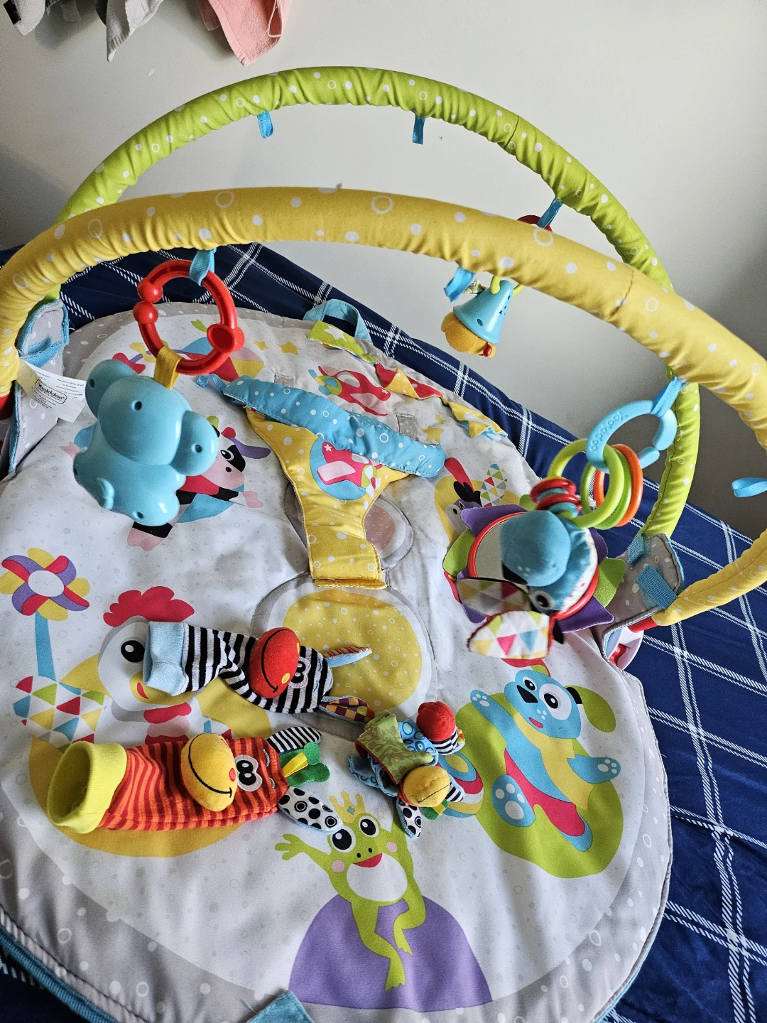Yookidoo Gymotion Lay to Sit-up Play Activity Gym - photo 2