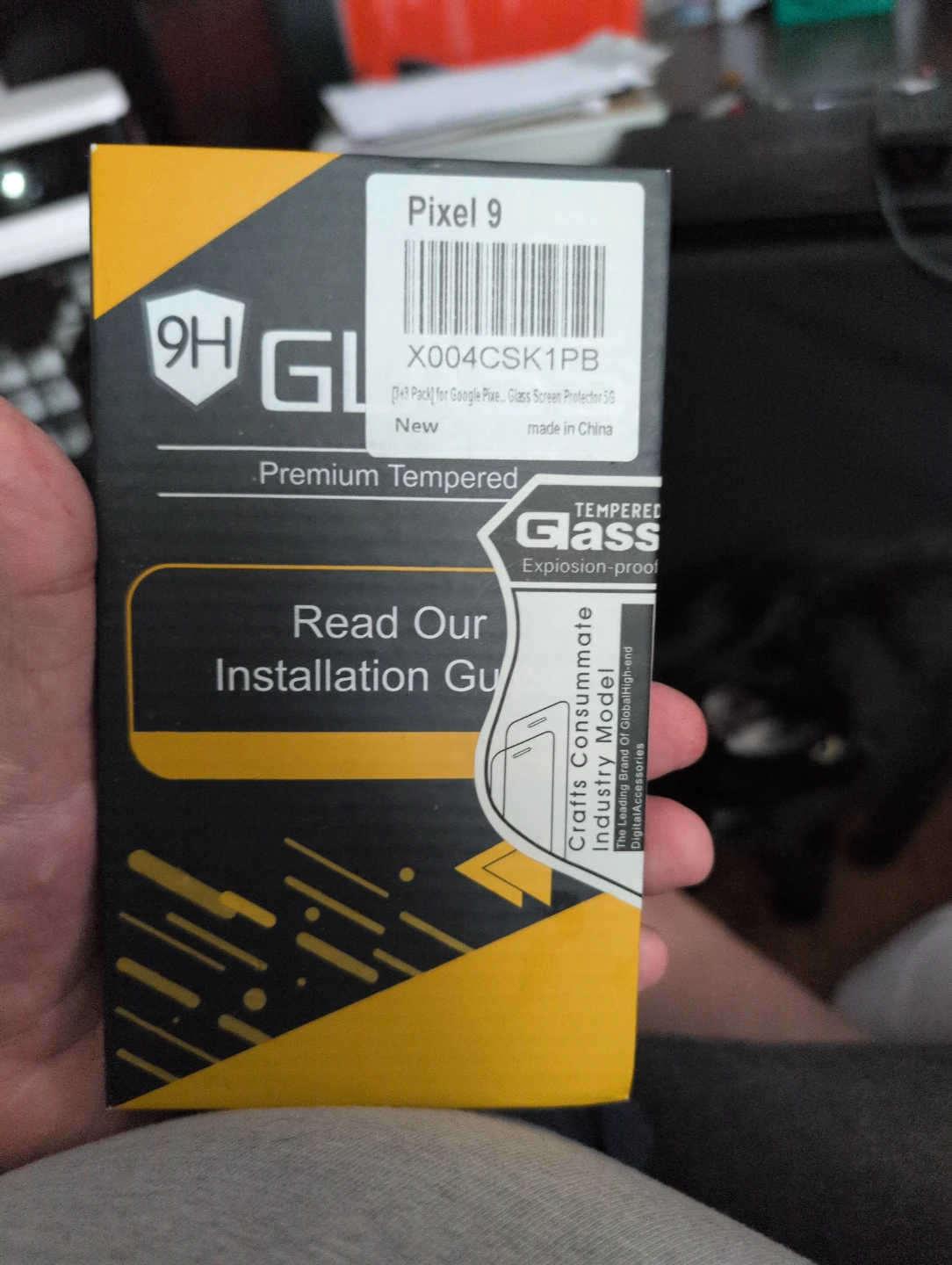 Google Pixel 9 Screen Protectors (3+3 Pack)