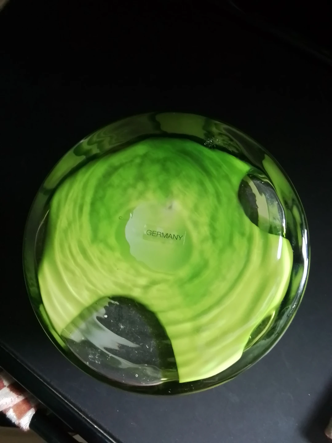 Leonardo Glass Vase Green White Germany - photo 5