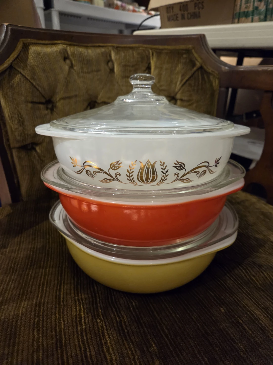 Vintage Pyrex Casserole Dishes with Lids - photo 2