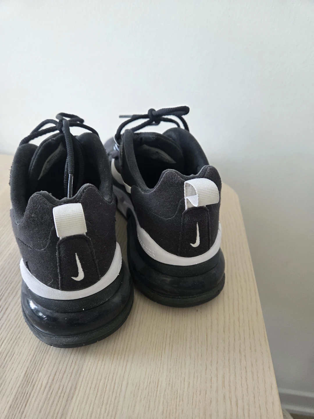 Nike Air Max 270 React in Classic Black & White - photo 4