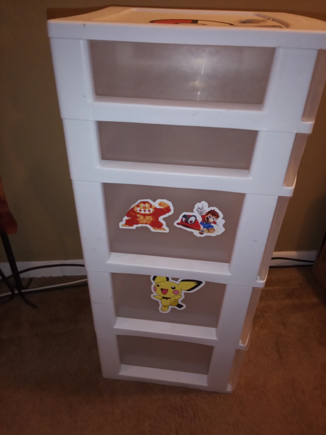 Plastic Storage Drawer Unit - photo 3