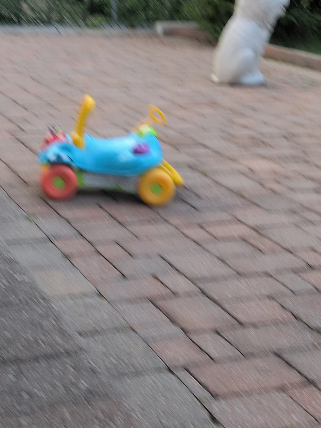 Blue and Yellow Ride-On Toy - photo 2
