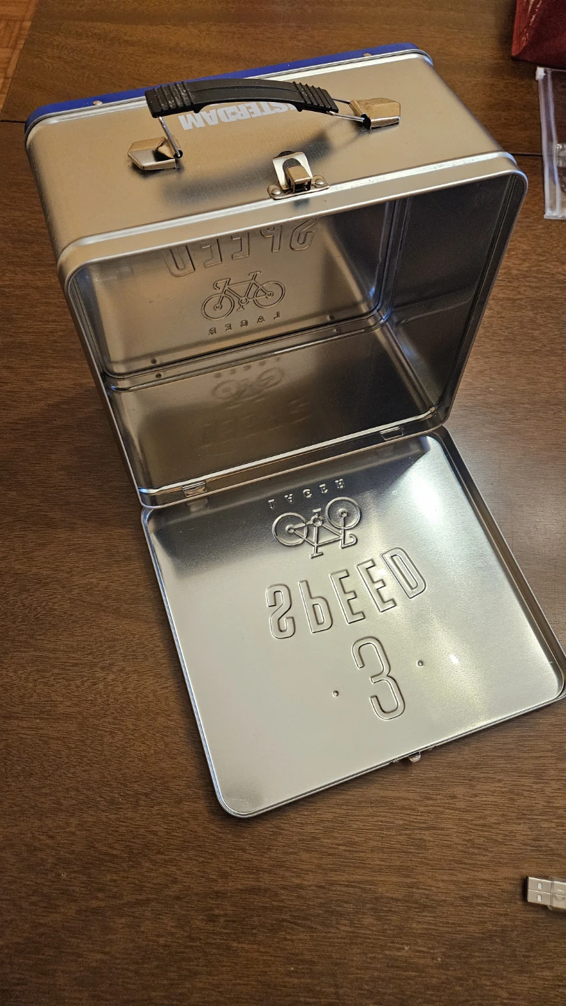 3 Speed Lager Metal Lunchbox - photo 2