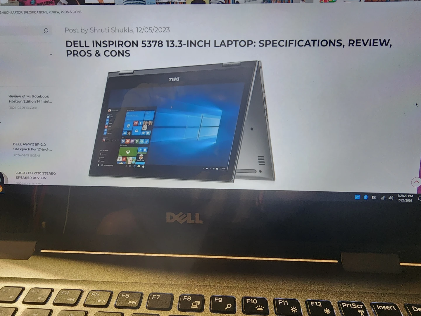 Dell Inspiron 5378 13.3-inch Laptop