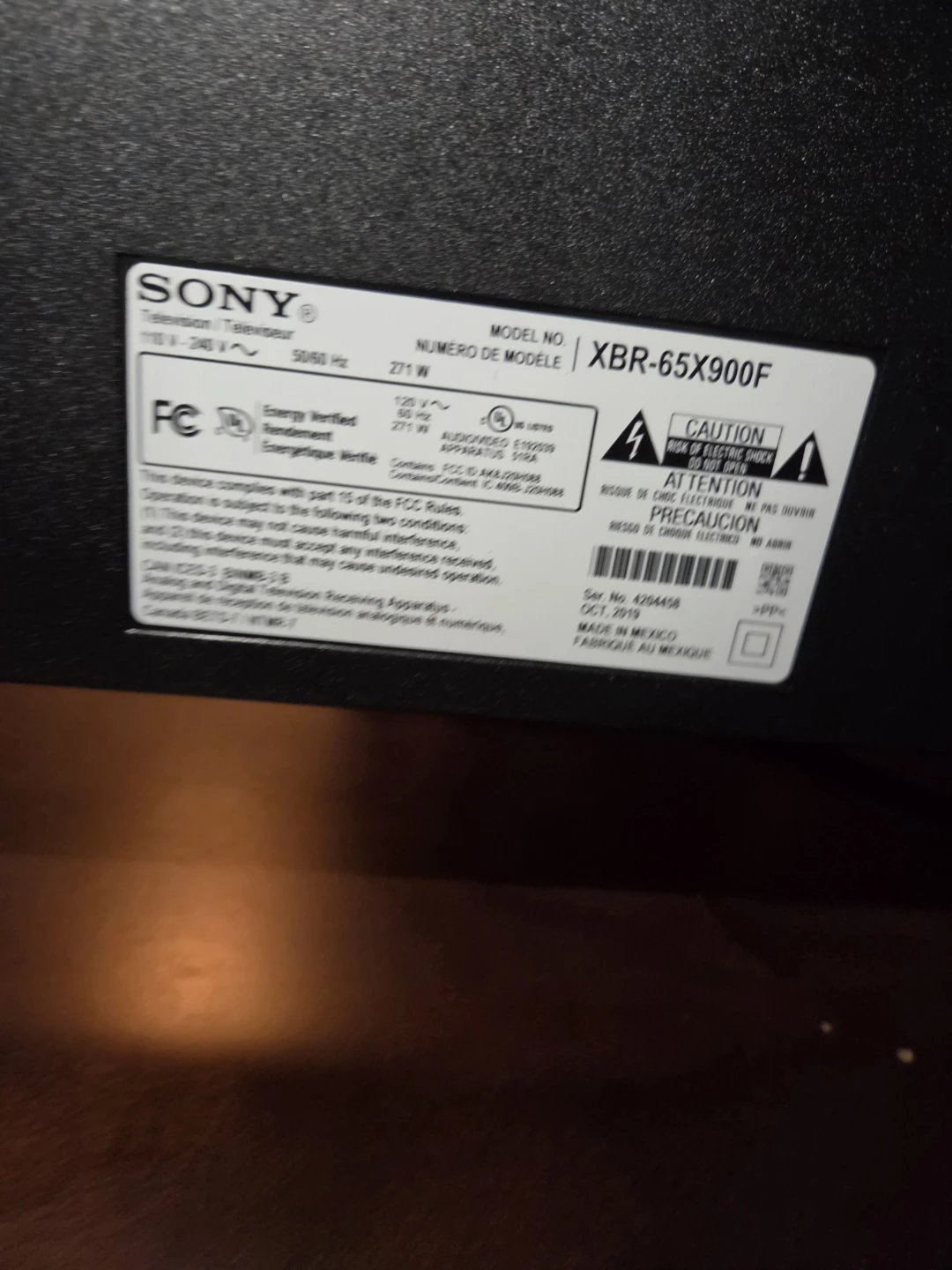 SONY 65" LED SMART TV, 120 HZ, EXCELLENT CONDITION - photo 4