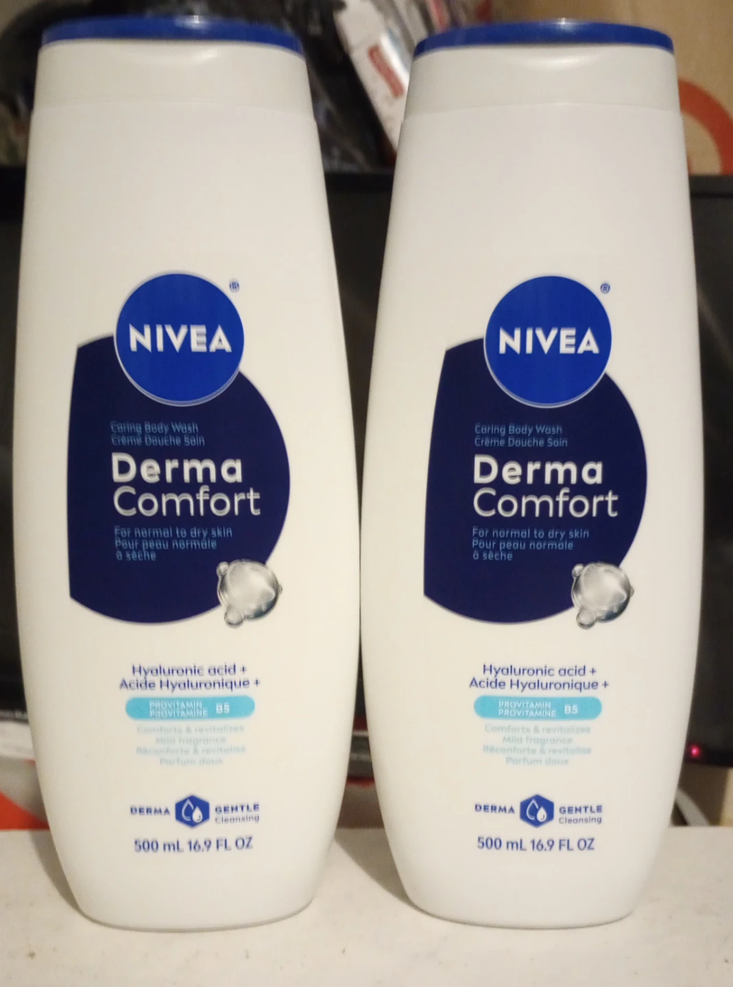 Nivea Derma Comfort Body Wash - 2 pack