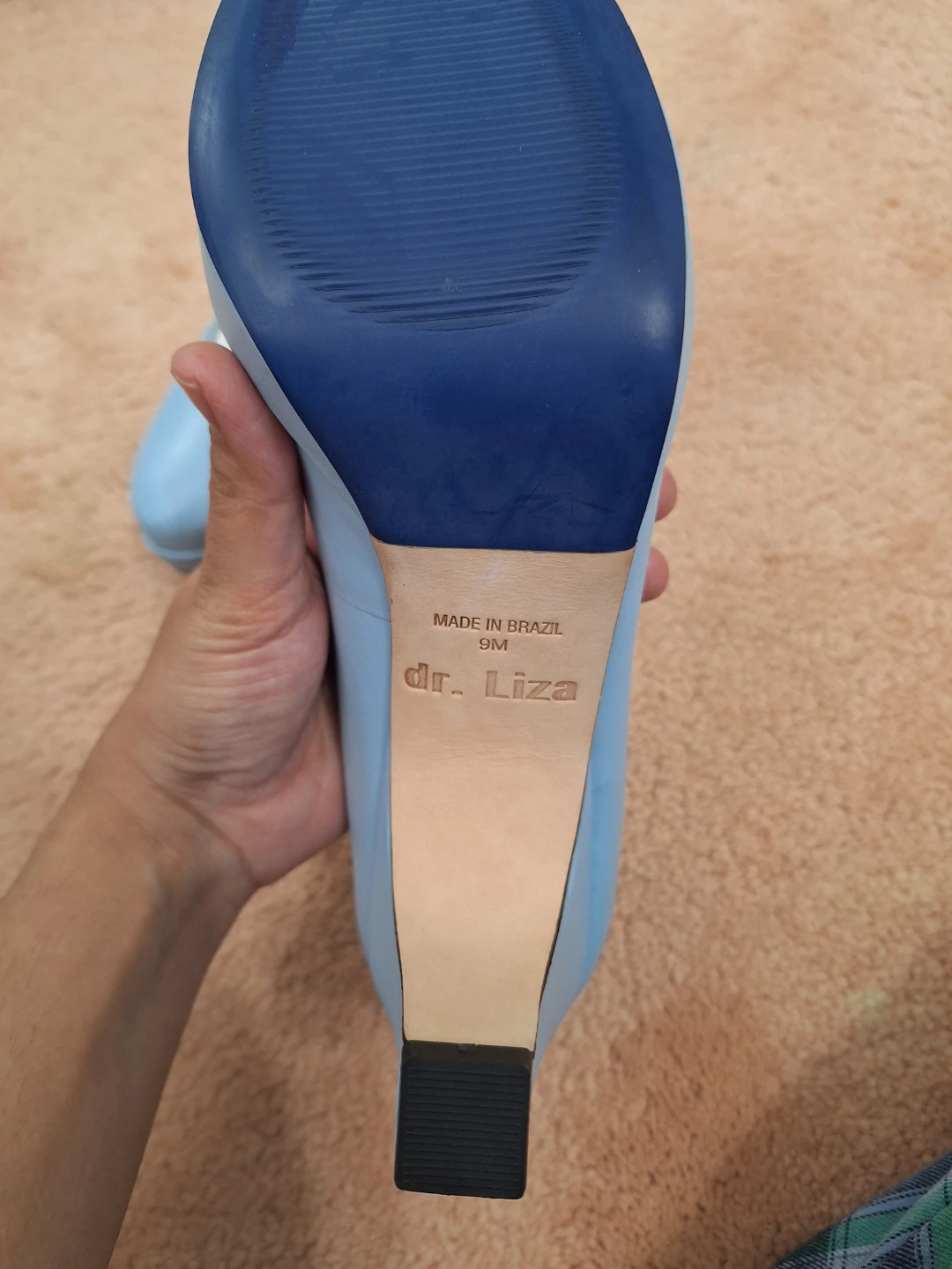Dr. Liza Women's Light Blue Heels Size 9 - photo 5