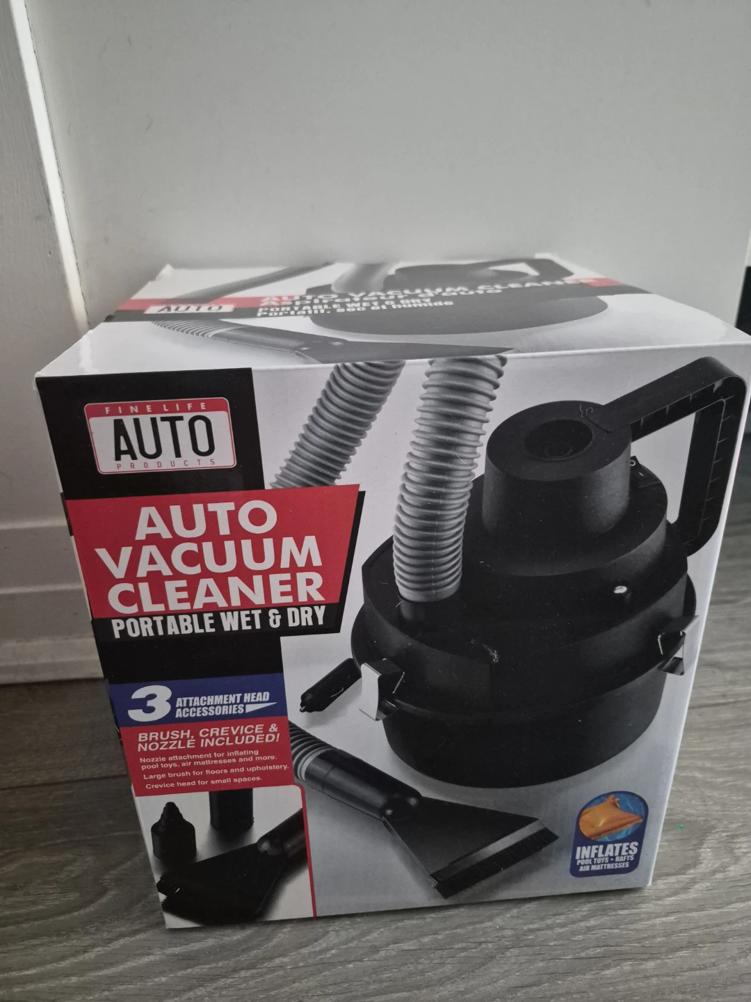 Wet & Dry Auto Vacuum Cleaner