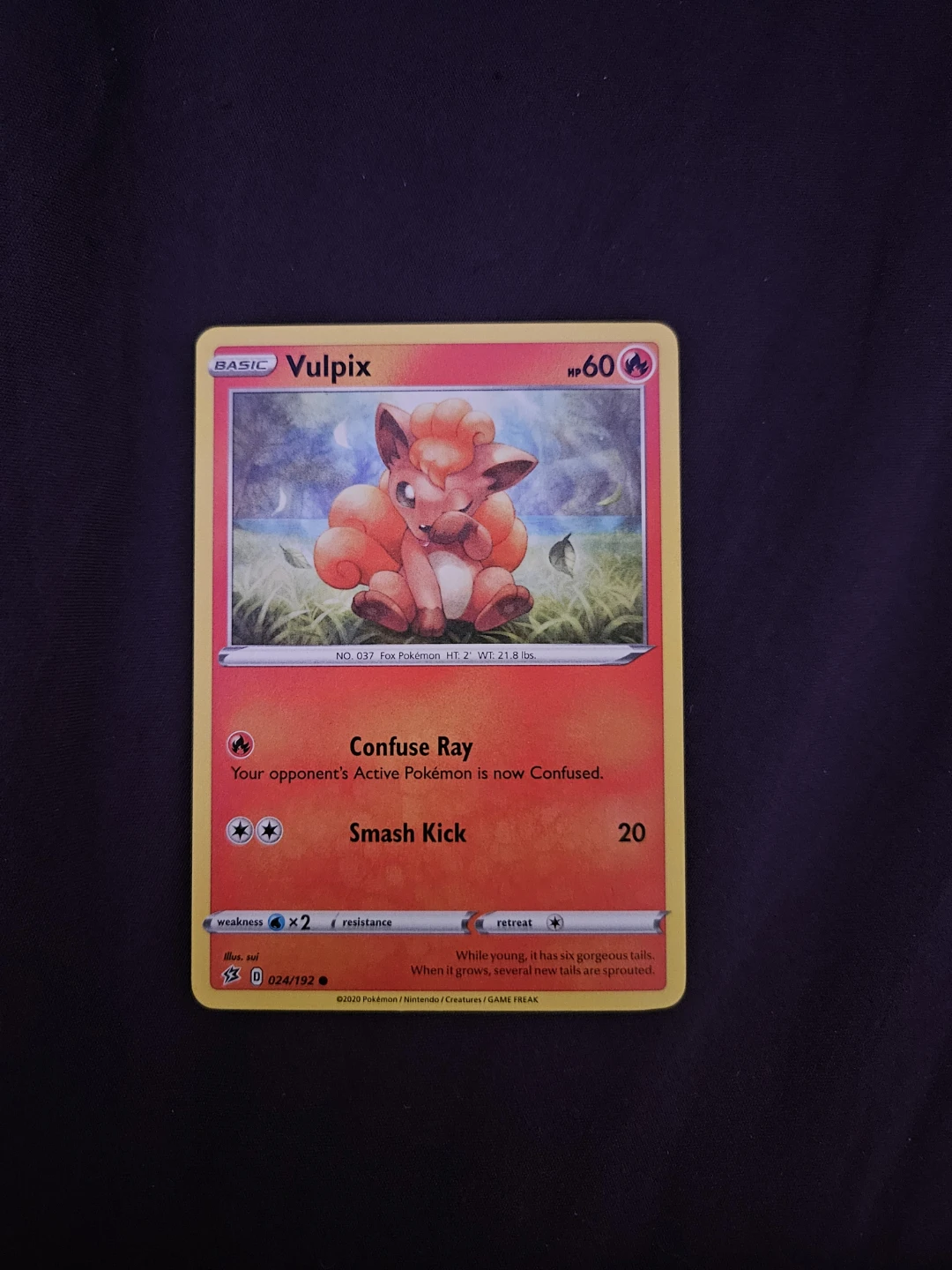 Pokemon Vulpix 24/192