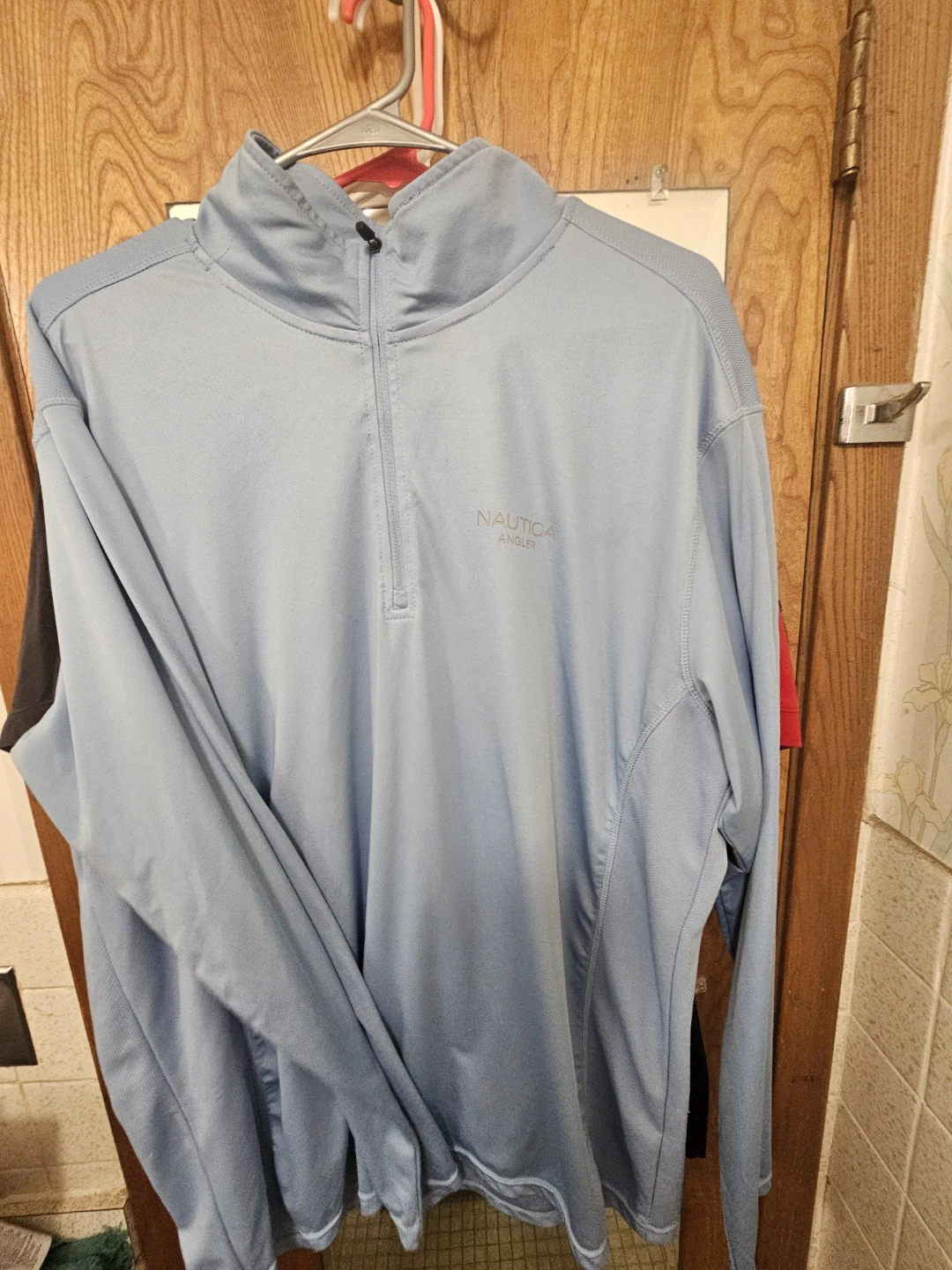 Nautica Angler 1/4 Zip Long Sleeve Shirt XL