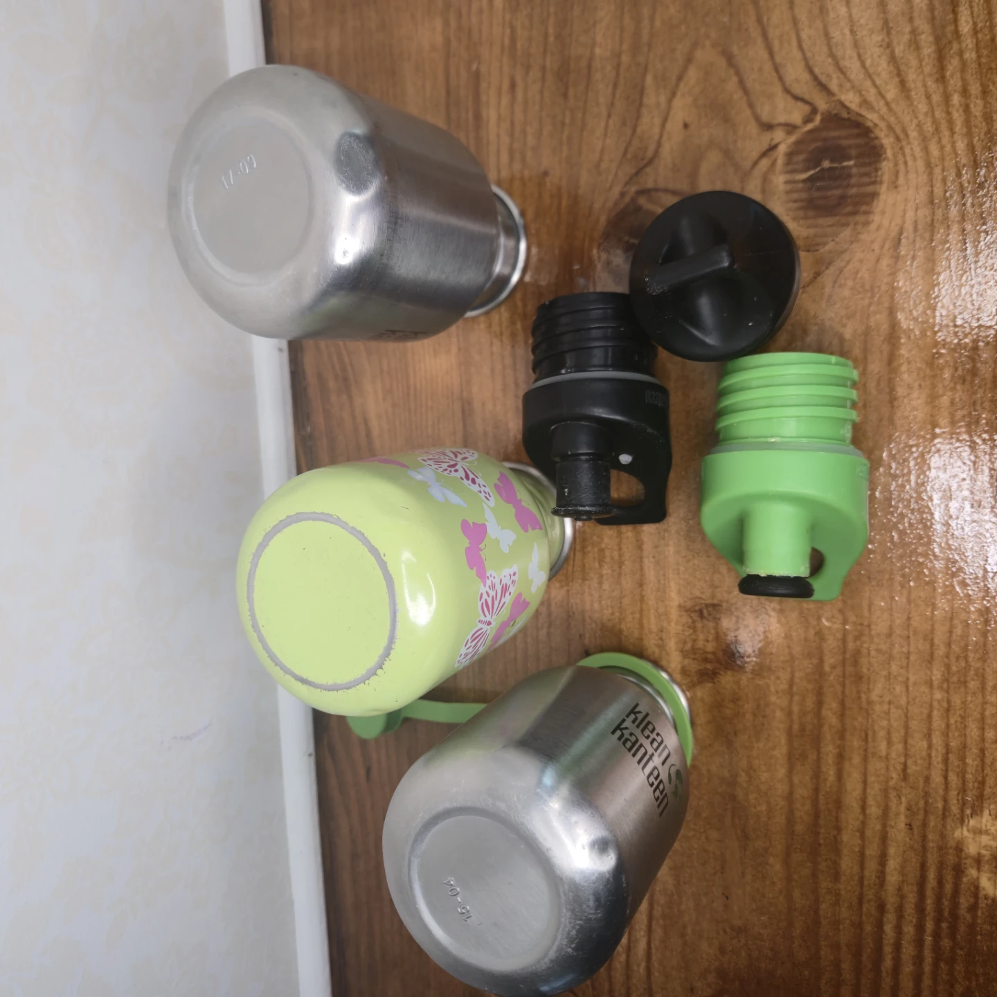 Klean Kanteen Water Bottles with 3 Caps - photo 3