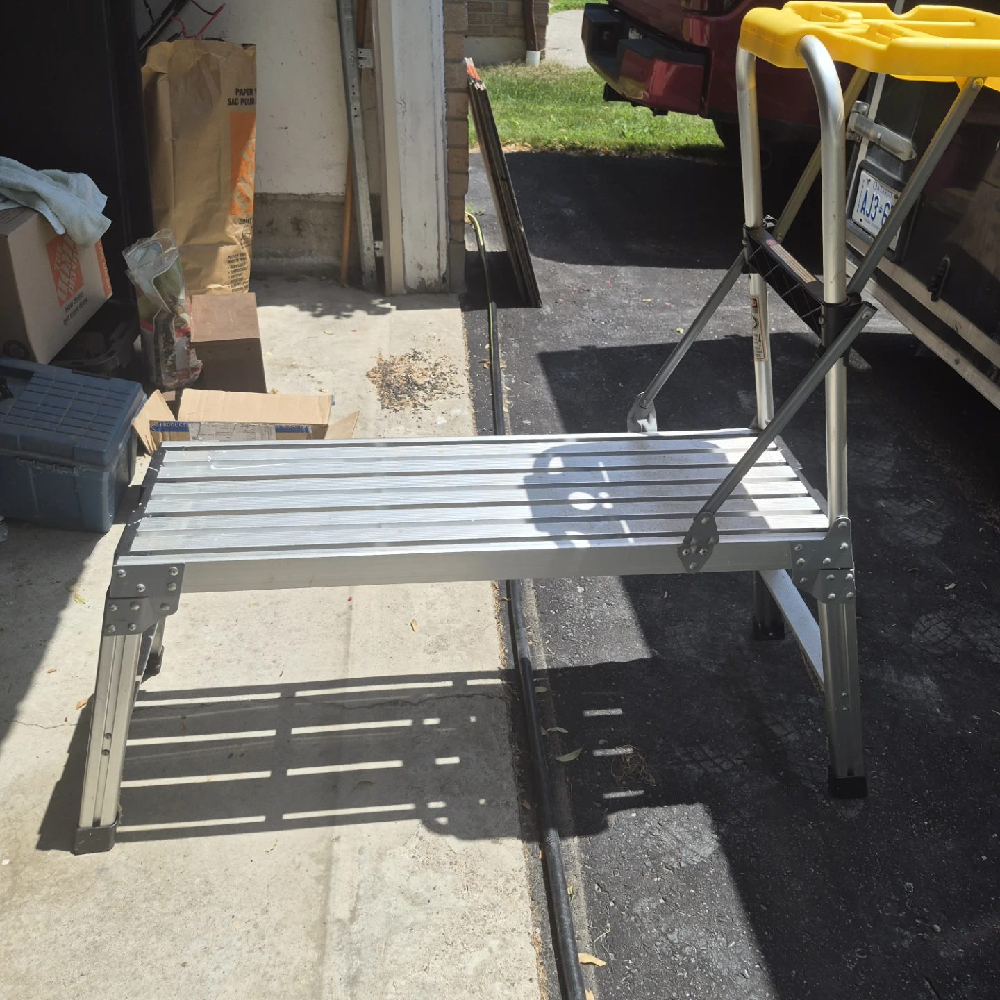Aluminum Folding Work Platform