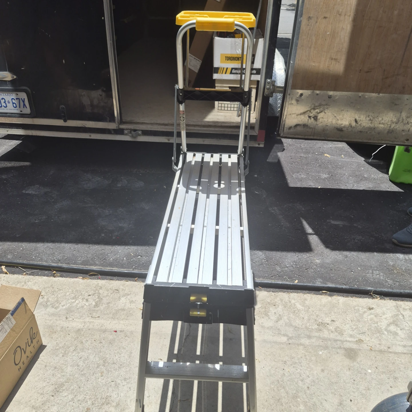Aluminum Folding Work Platform - photo 2