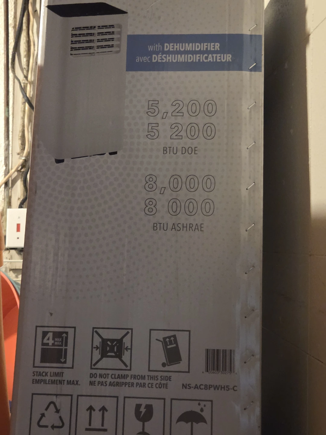 Insignia Portable Air Conditioner with Dehumidifier - photo 3