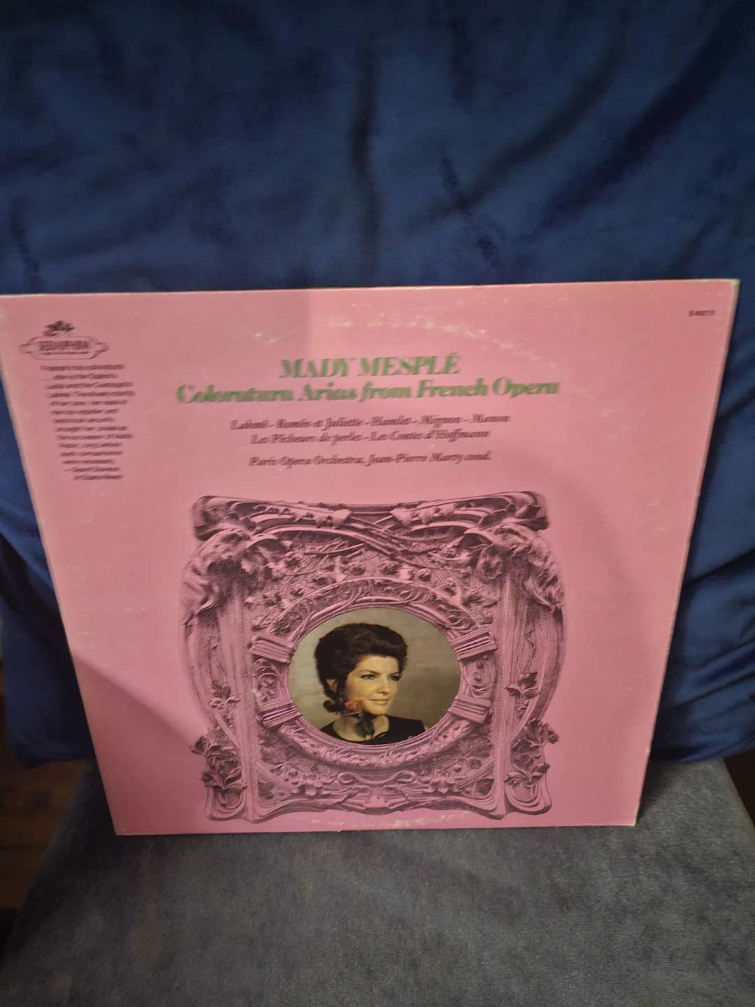 Mady Mesplé Coloratura Arias from French Opera Vinyl Record