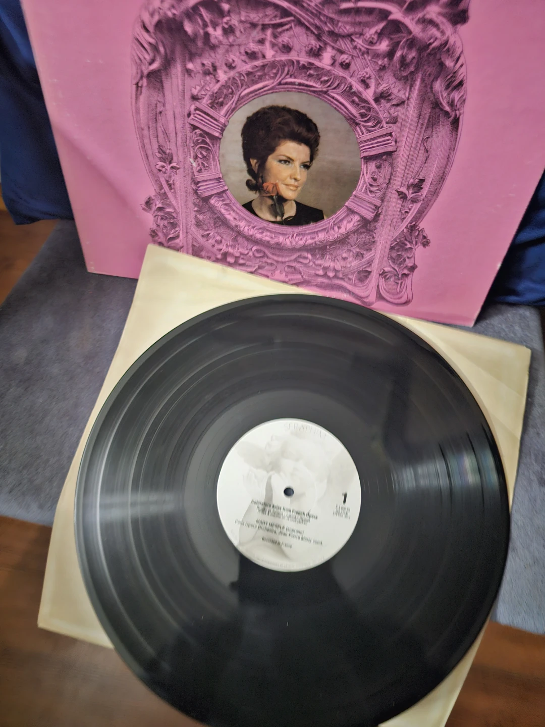 Mady Mesplé Coloratura Arias from French Opera Vinyl Record - photo 3