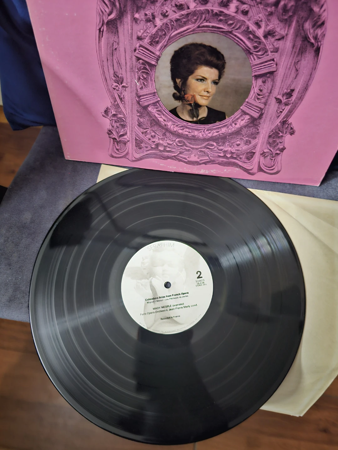 Mady Mesplé Coloratura Arias from French Opera Vinyl Record - photo 4
