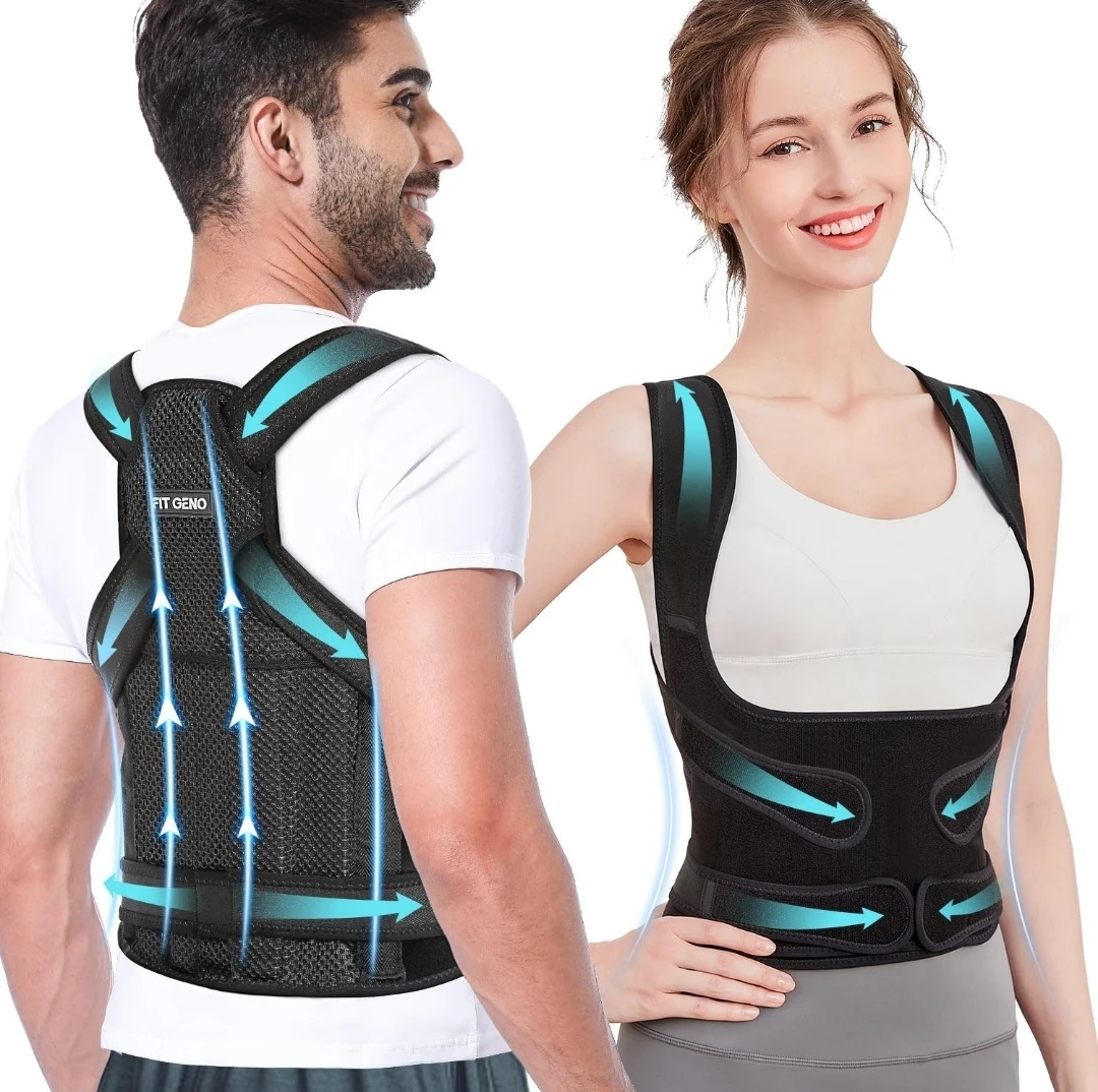 Geno Back Brace & Posture Corrector - Lumbar Support Belt - photo 2