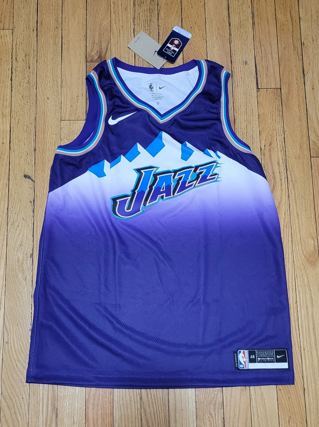Nike Utah Jazz NBA Swingman Jersey Size 48