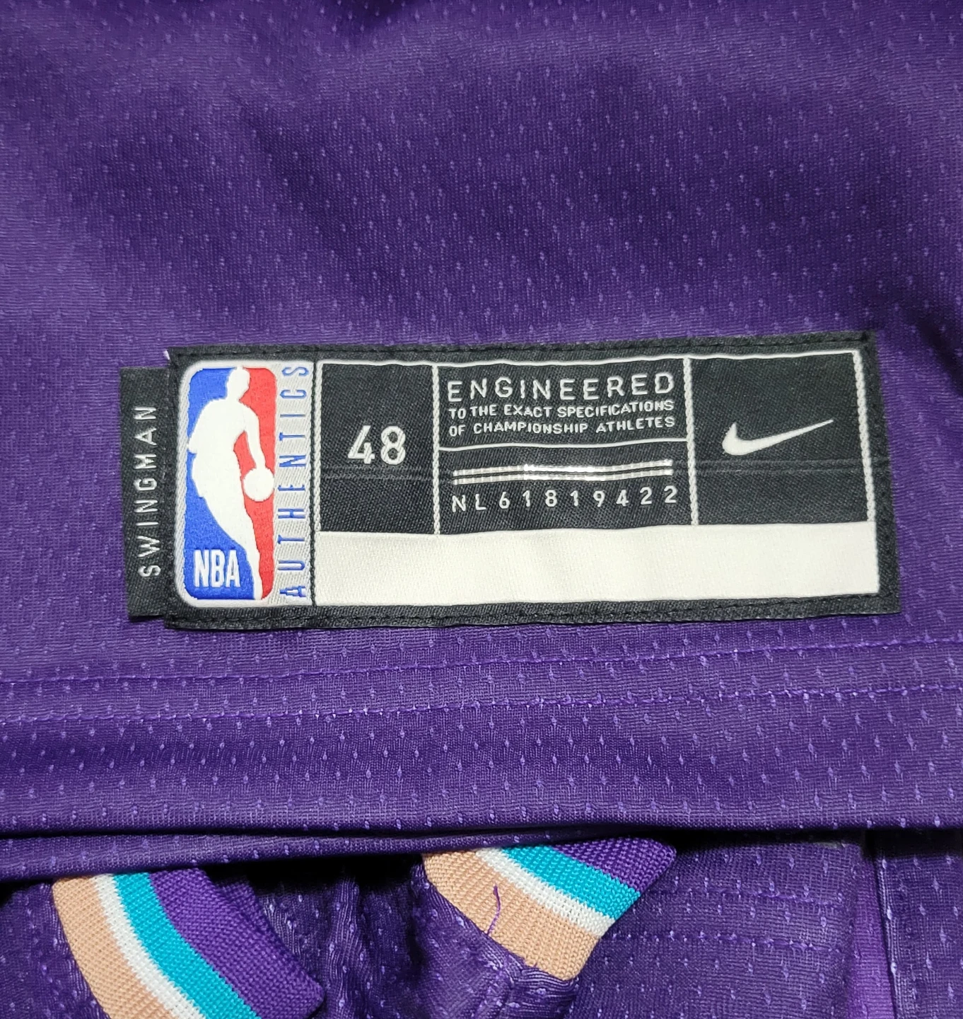 Nike Utah Jazz NBA Swingman Jersey Size 48 - photo 4