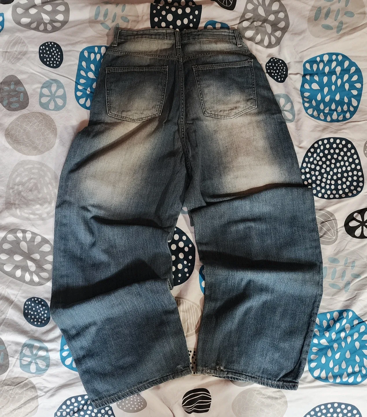 Washed lewkin jeans - photo 2
