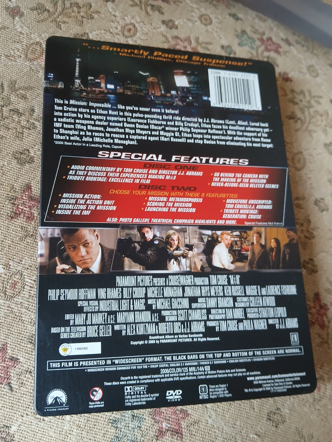 Mission Impossible III (M:i:III) 2-Disc Collector's Edition DVD - photo 3