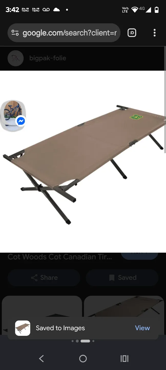 Woods Canadian Camp Cot