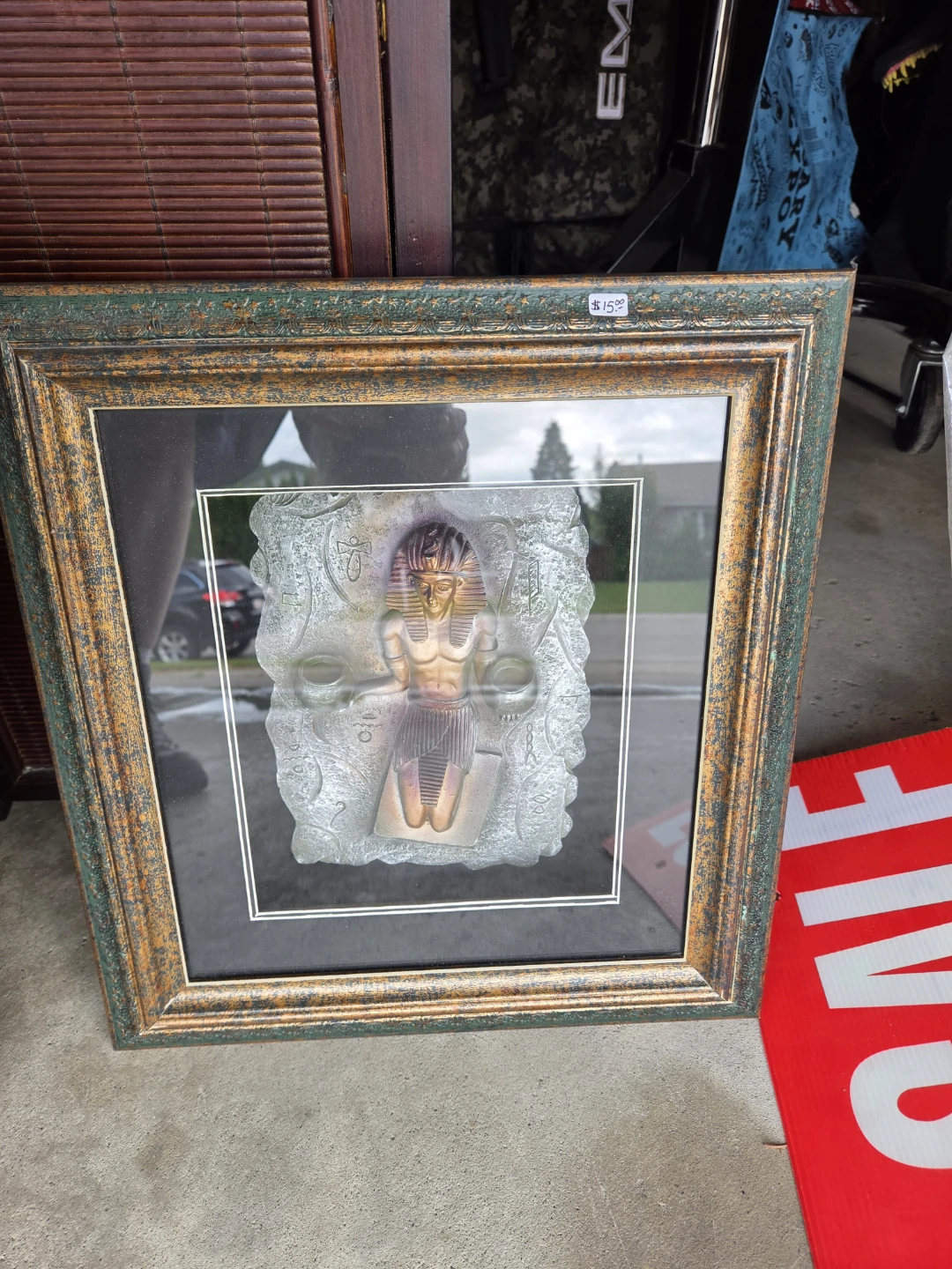 Framed Egyptian Hieroglyphic Art each 15 or take all 6 for 65.00