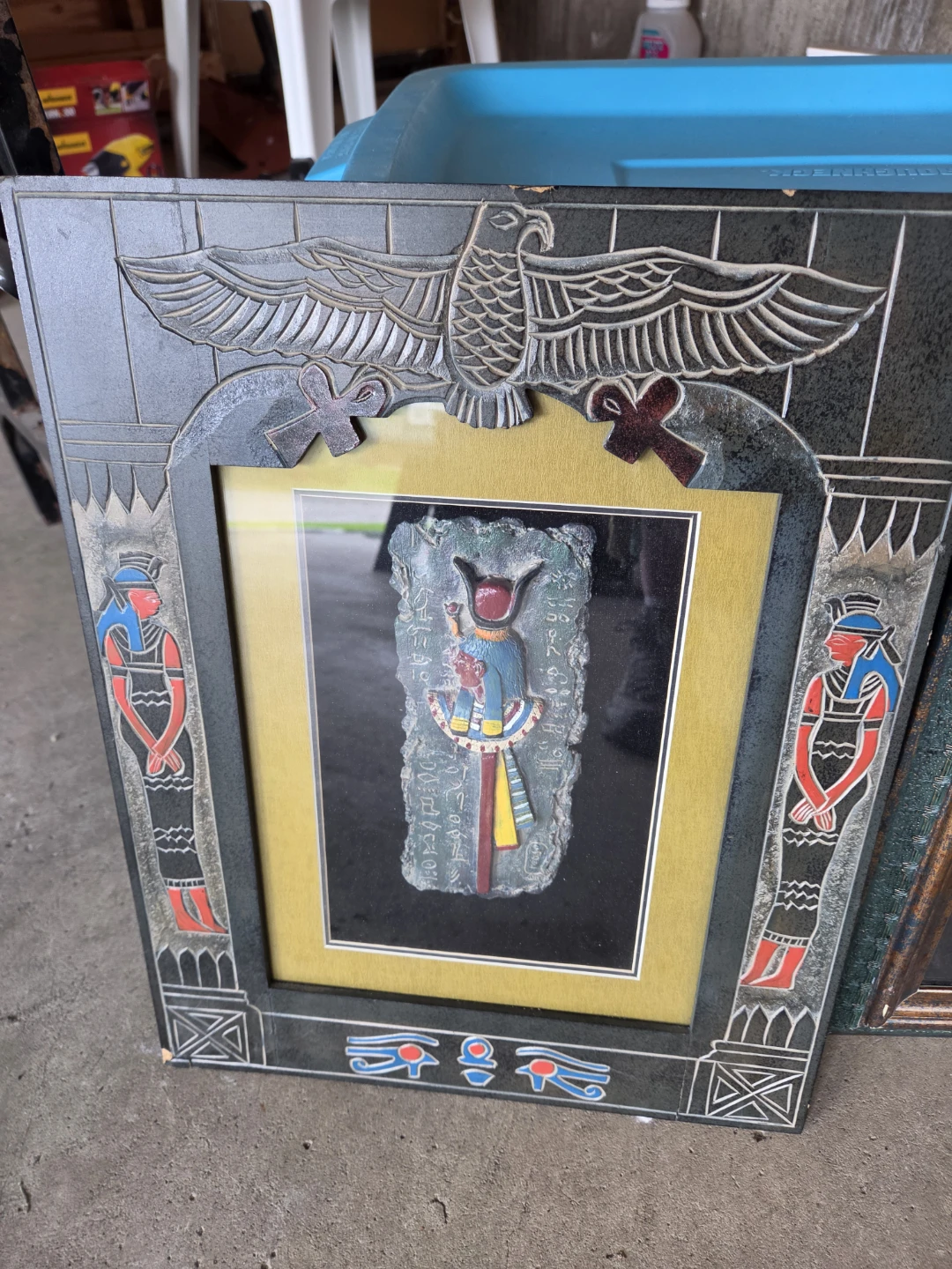 Framed Egyptian Hieroglyphic Art each 15 or take all 6 for 65.00 - photo 3