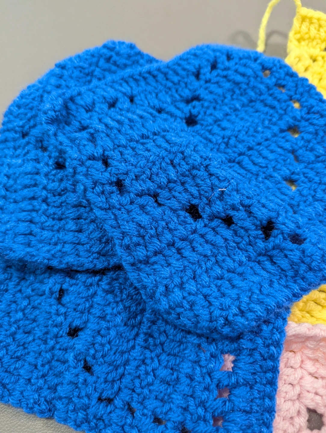 Set of 5 Crochet Coasters - Assorted Colours - photo 2