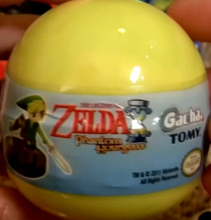 The Legend of Zelda Phantom Hourglass Gacha Capsule