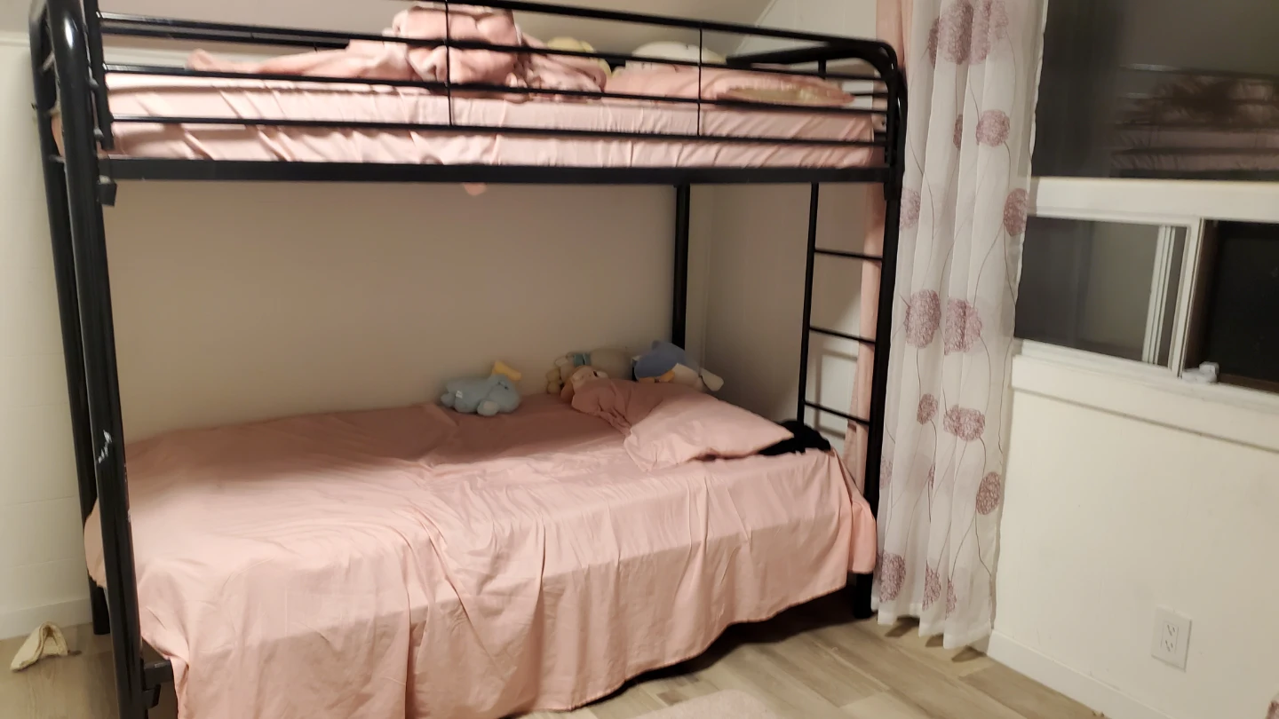 Black Metal Bunk Bed