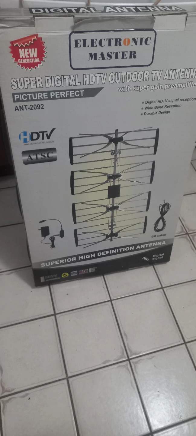 Electronic Master Super Digital HDTV Outdoor TV Antenna ANT-2092 - photo 2