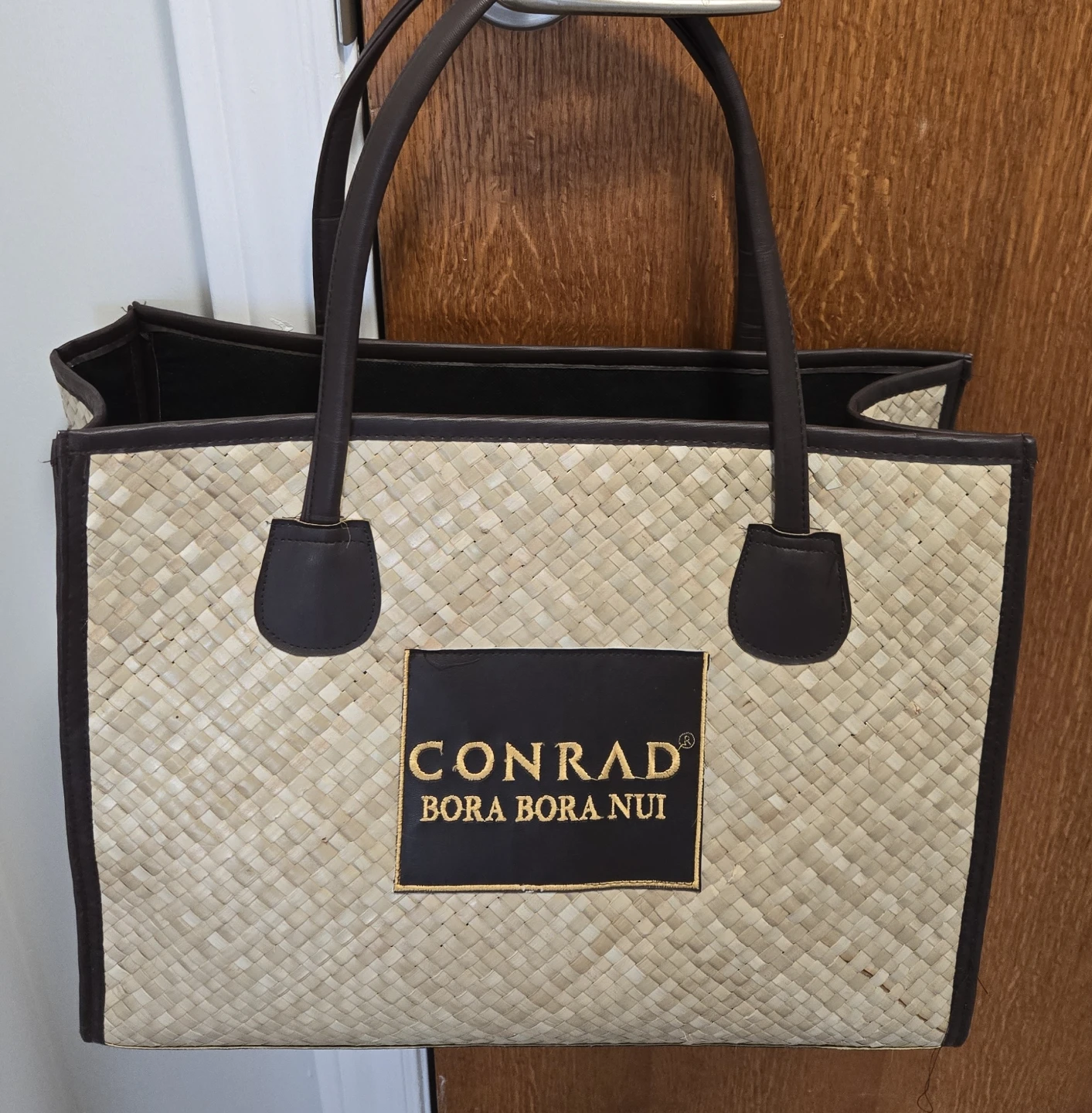 Conrad Bora Bora Nui Woven Tote Bag