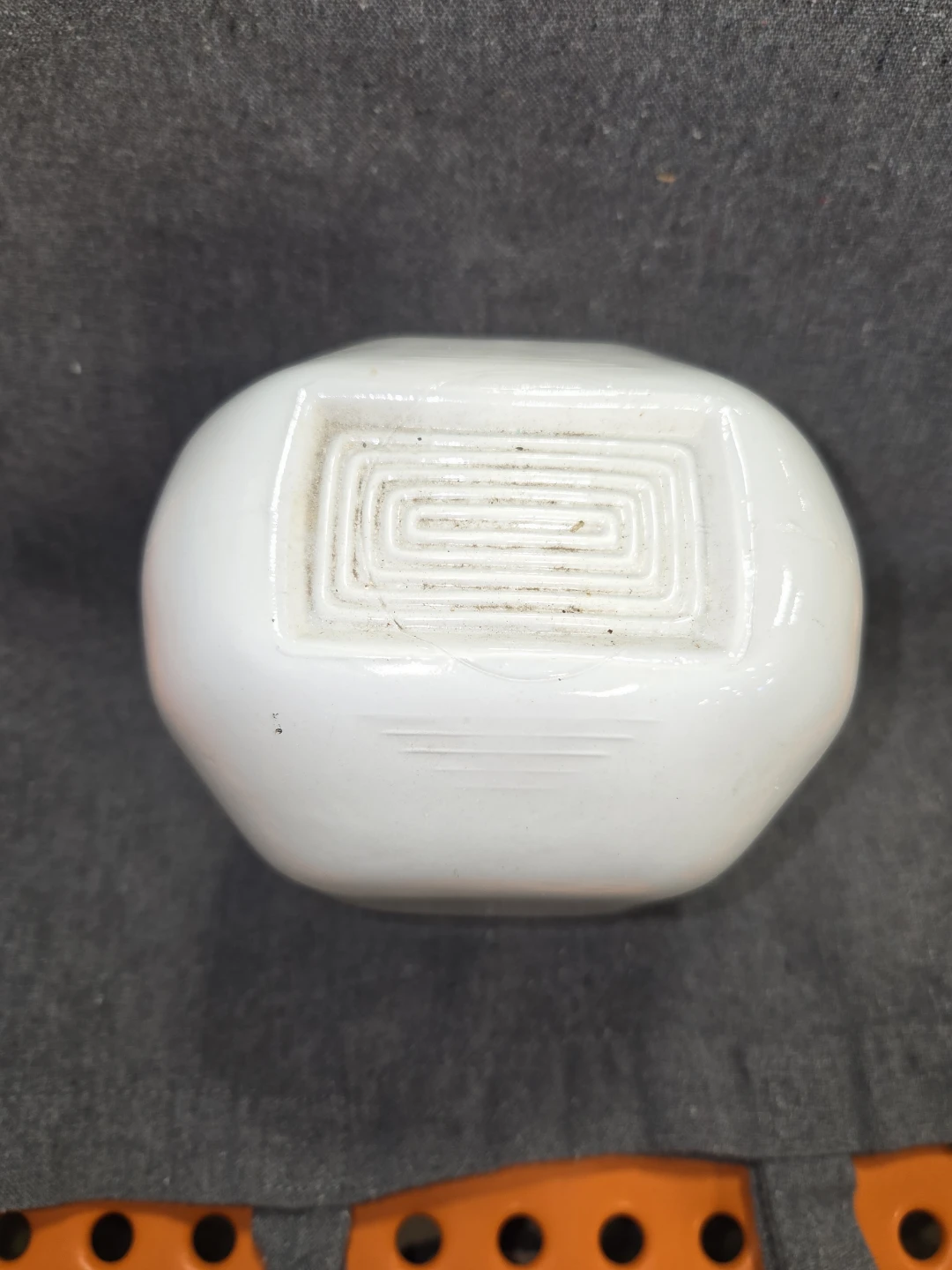 white & clear glass bathroom sconce light shade 3 1/8” fitter - photo 2