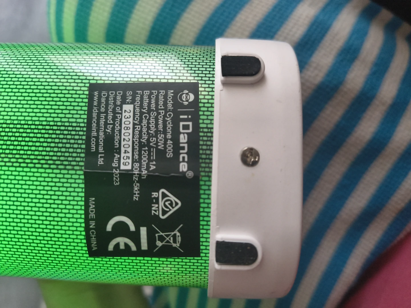 iDance Cyclone-400S Bluetooth Speaker with Lights - photo 3