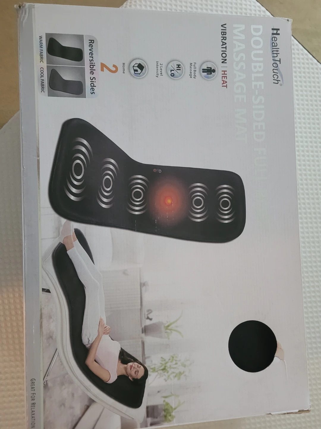Health Touch Double-Sided Full Body Massage Mat - photo 2