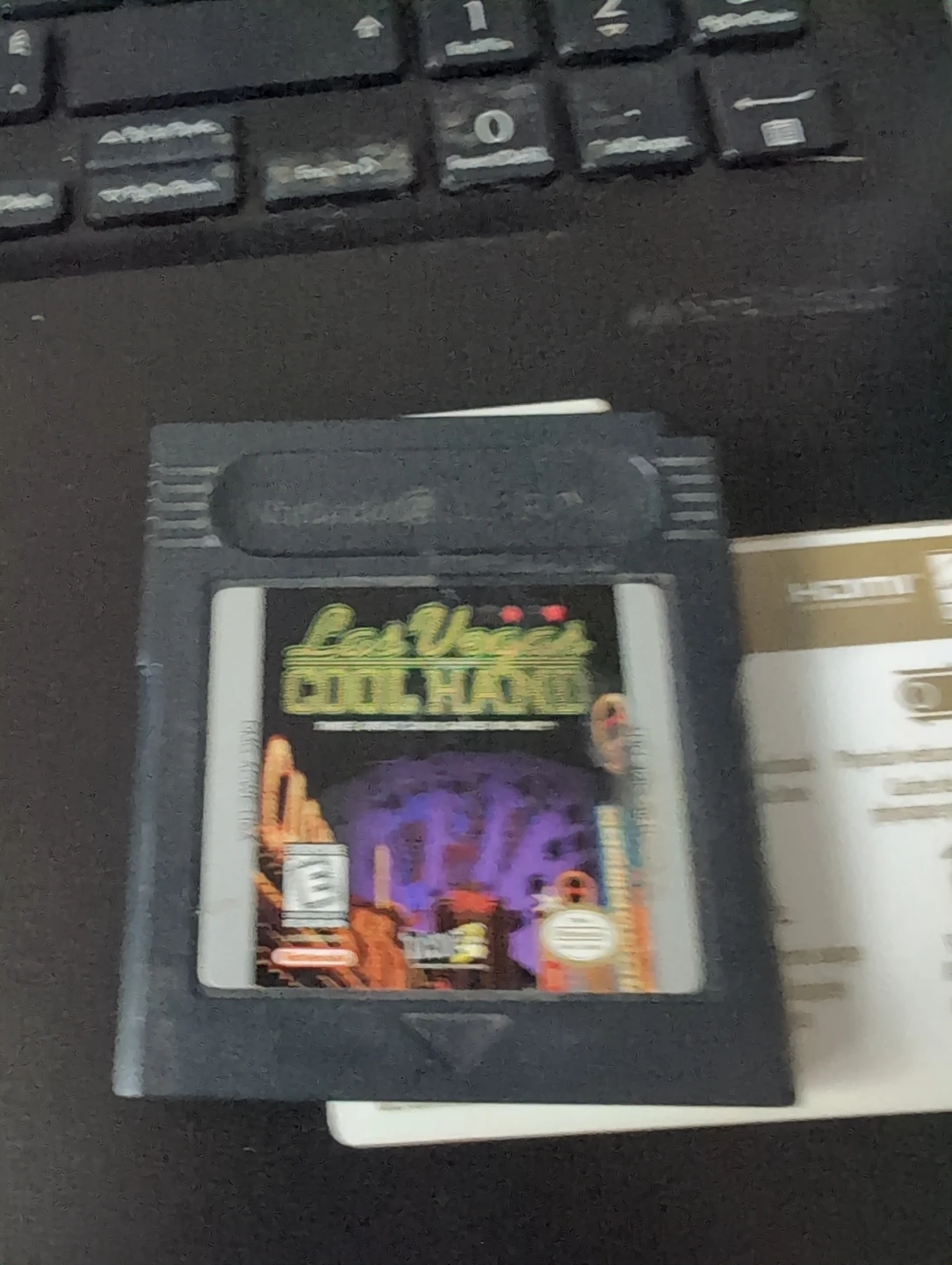 Las Vegas Cool Hand Game Boy Game