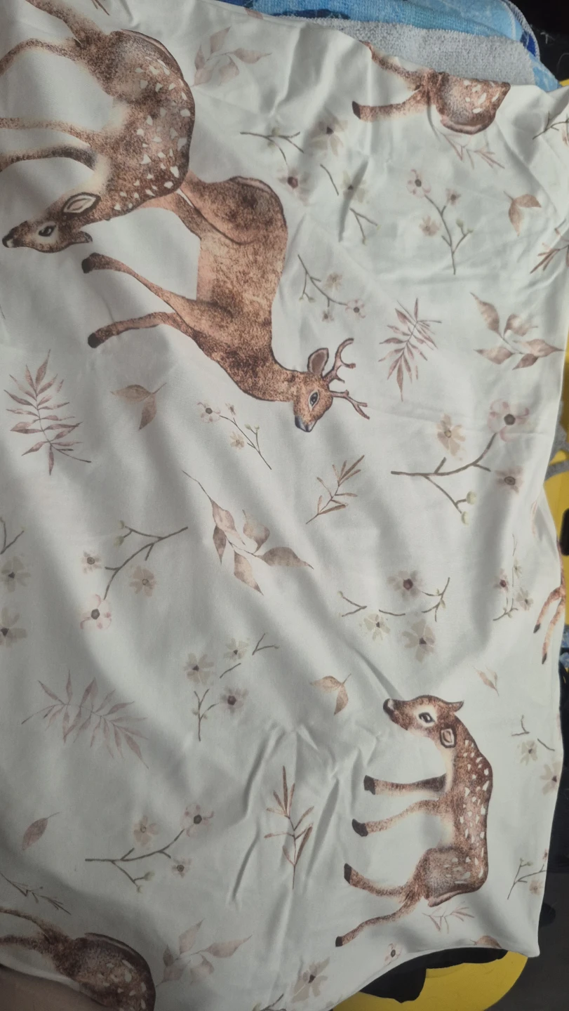CARUILI Toddler Pillowcase 2 Pack - Woodland Animal Print