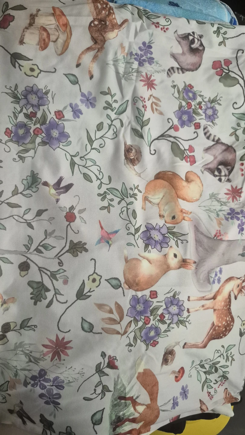 CARUILI Toddler Pillowcase 2 Pack - Woodland Animal Print - photo 2