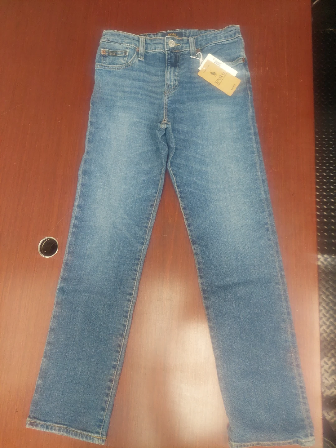 Polo Ralph Lauren The Hampton Straight Jeans - Size 14 - photo 3