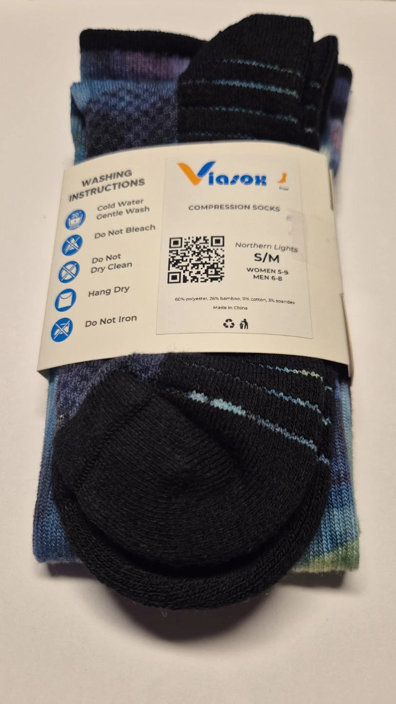 NEW Viasox Small/Medium Compression / Easy StretchSocks - photo 2