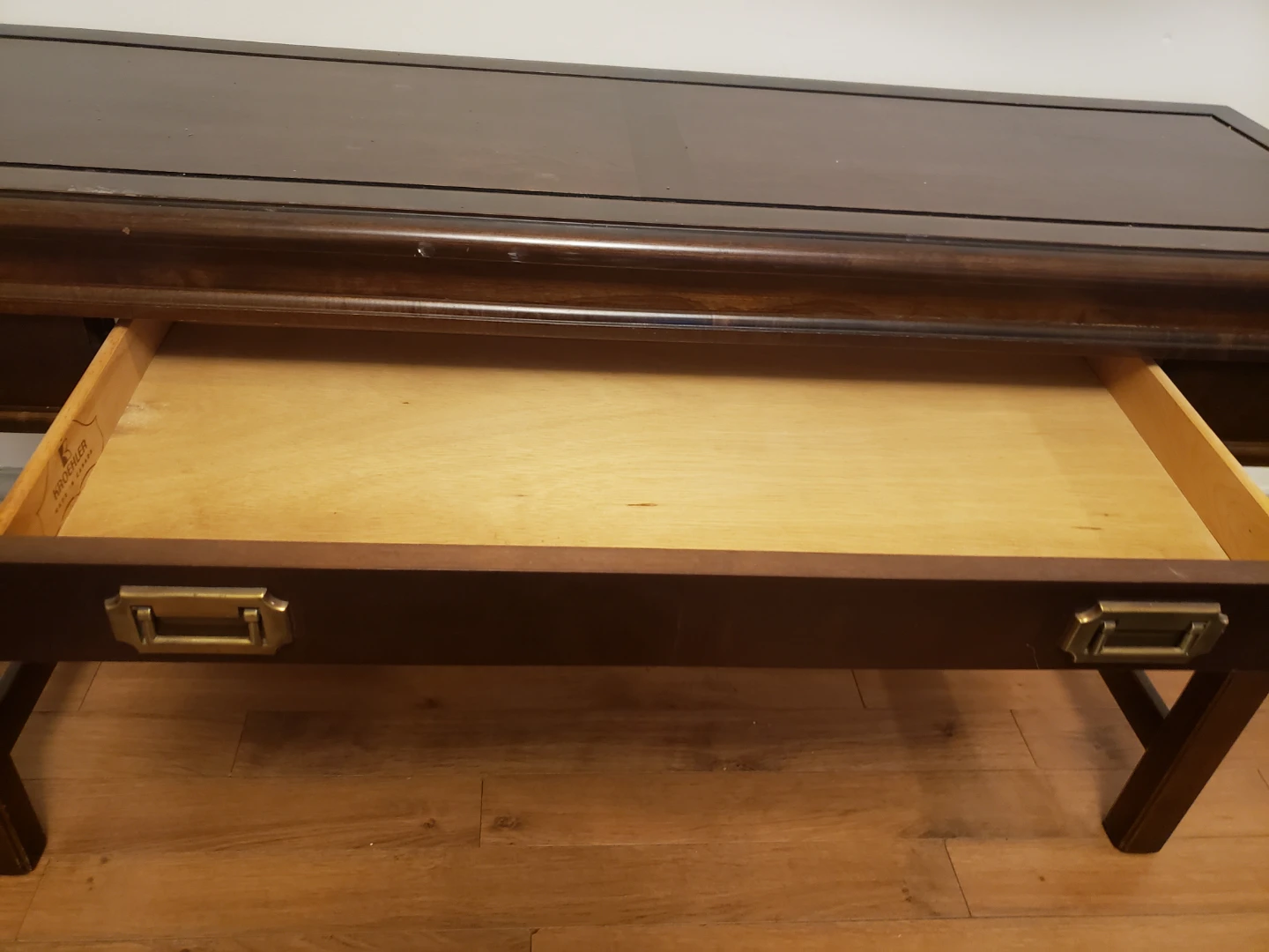 Kroehler Solid wood console table - photo 2