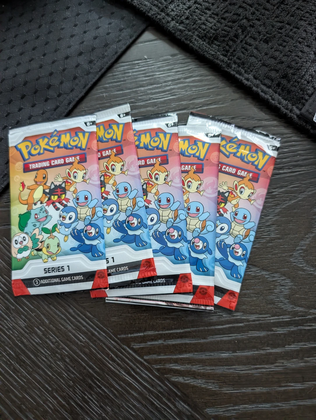 Pokemon cards Serial one new packs  seal